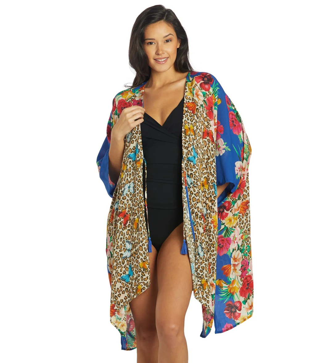 Johnny Was Women's Mayflower Short Kimono Cover Up - Image 7