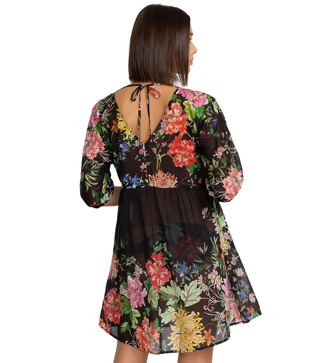 Johnny Was Women's Metalli Notte  A-Line Dress - Image 2
