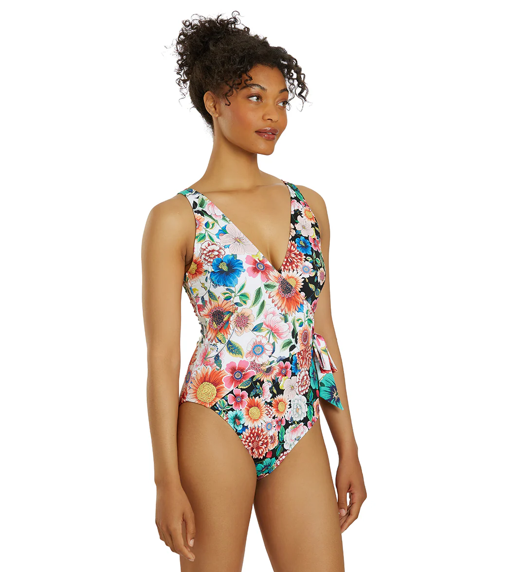 Johnny Was Women's Mirror and Evening Palace Wrap One Piece Swimsuit - Image 2