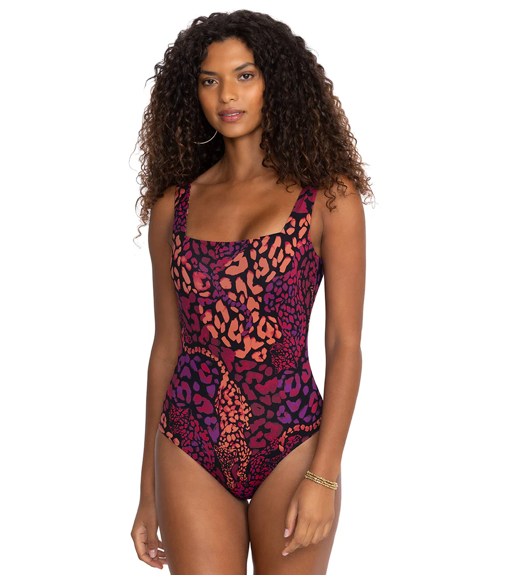 Johnny Was Women's Reversible Afeni Square Neck One Piece Swimsuit - Image 8