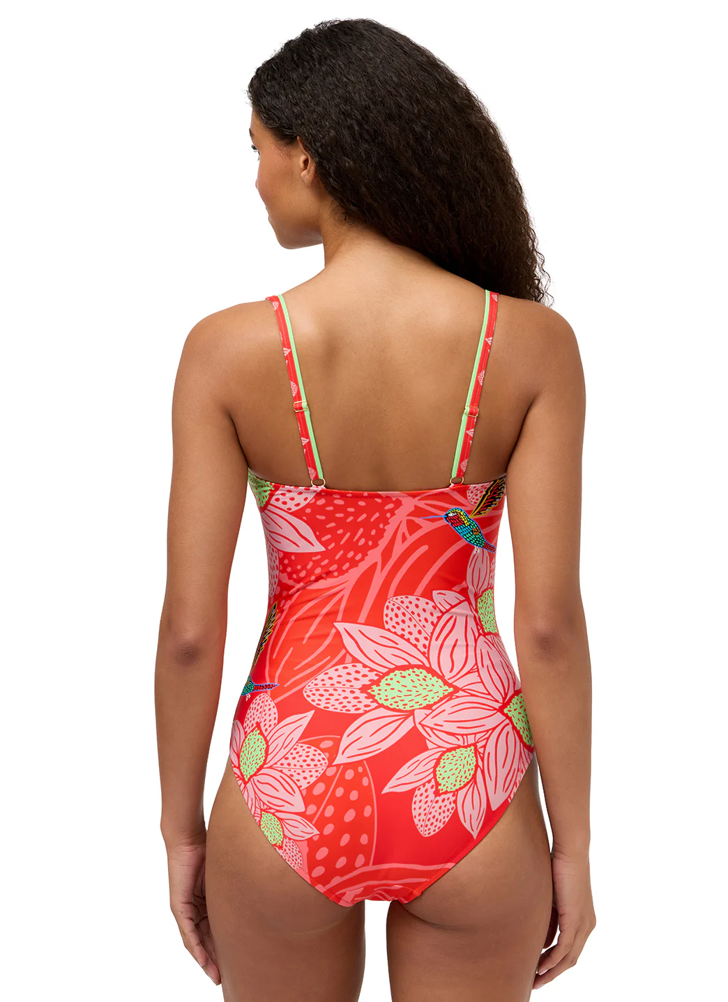 Johnny Was Women's Zahara Marilyn Ruched One Piece Swimsuit - Image 5