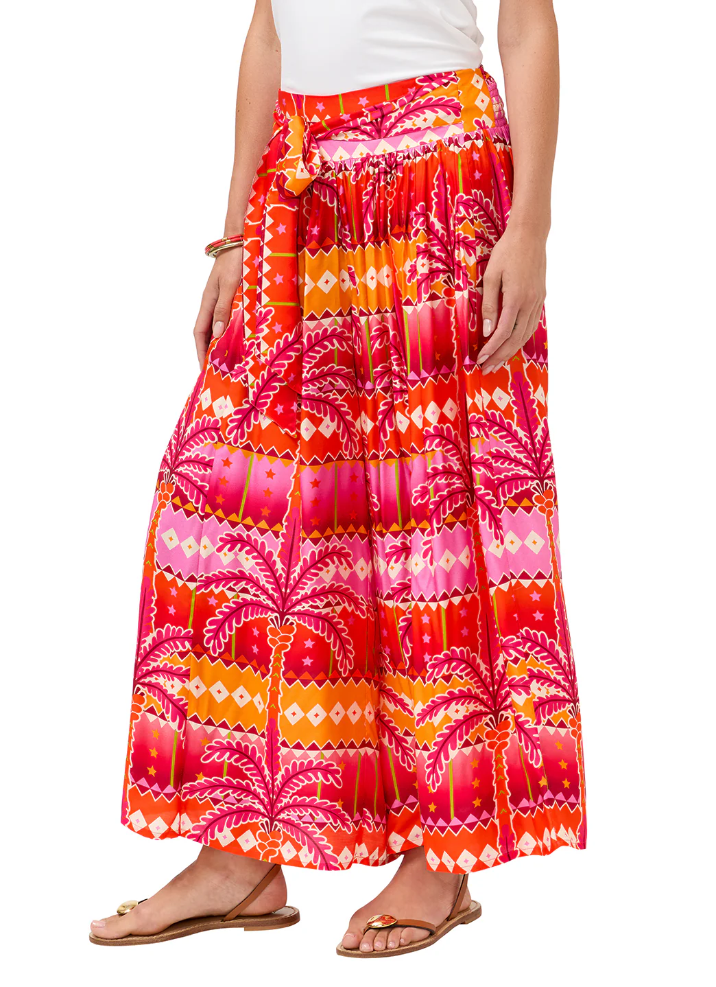 Johnny Was Women's Zahara Palazzo Cropped Pant - Image 4