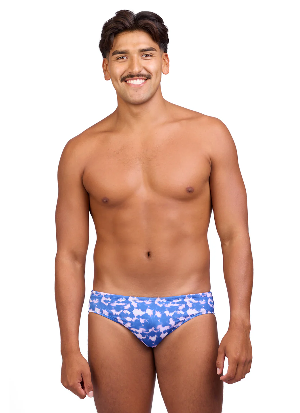 JOLYN Men's Brolyn Blue Tides Brief Swimsuit - Image 2