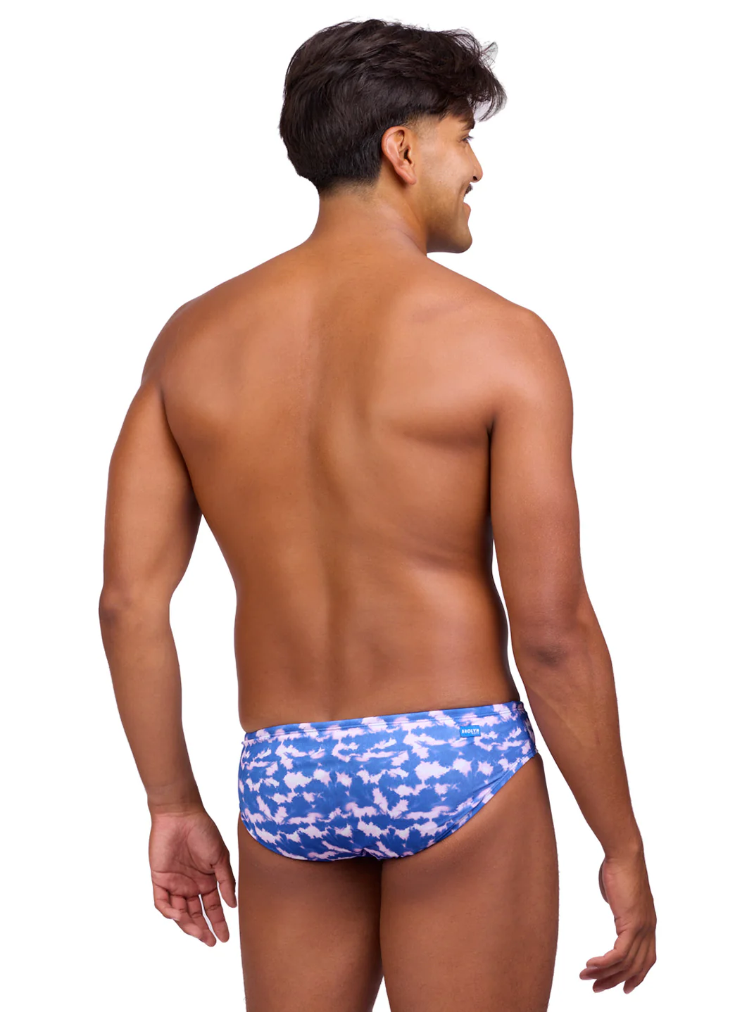 JOLYN Men's Brolyn Blue Tides Brief Swimsuit - Image 5