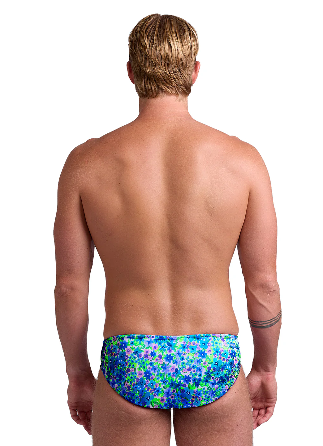 JOLYN Men's Flowerfield Brolyn Brief Swimsuit - Image 5