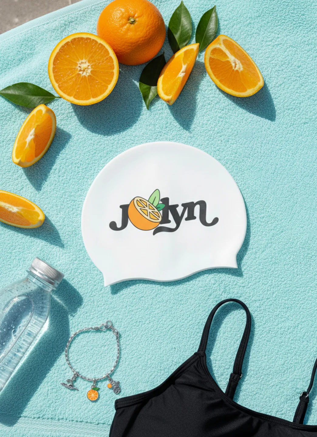 JOLYN Squeeze Silicone Swim Cap - Image 3