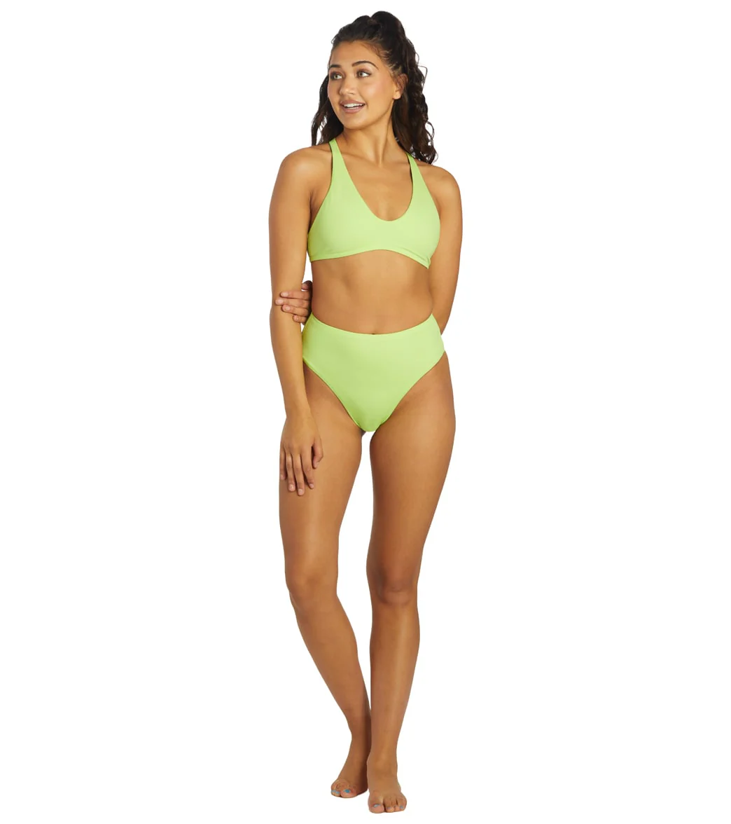 JOLYN Women's Aster Solid Racerback Bikini Top - Image 30