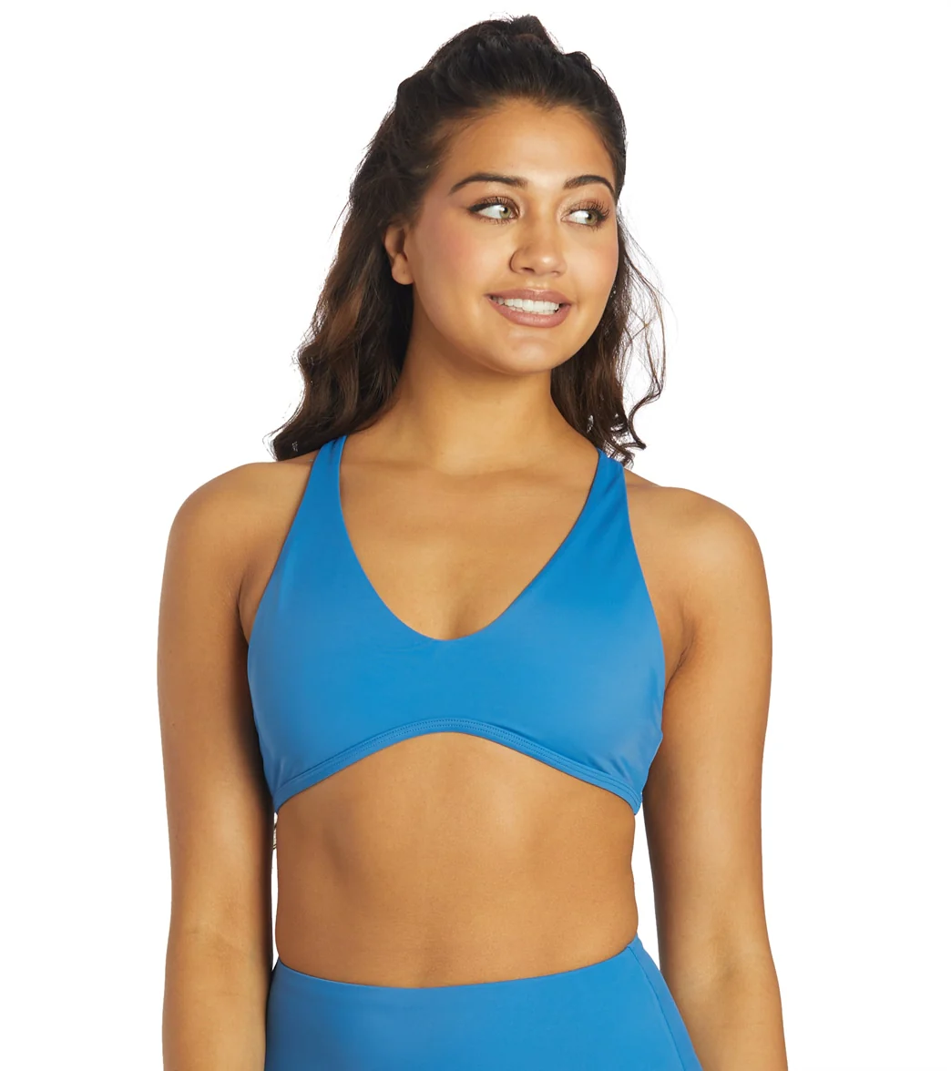 JOLYN Women's Aster Solid Racerback Bikini Top - Image 33