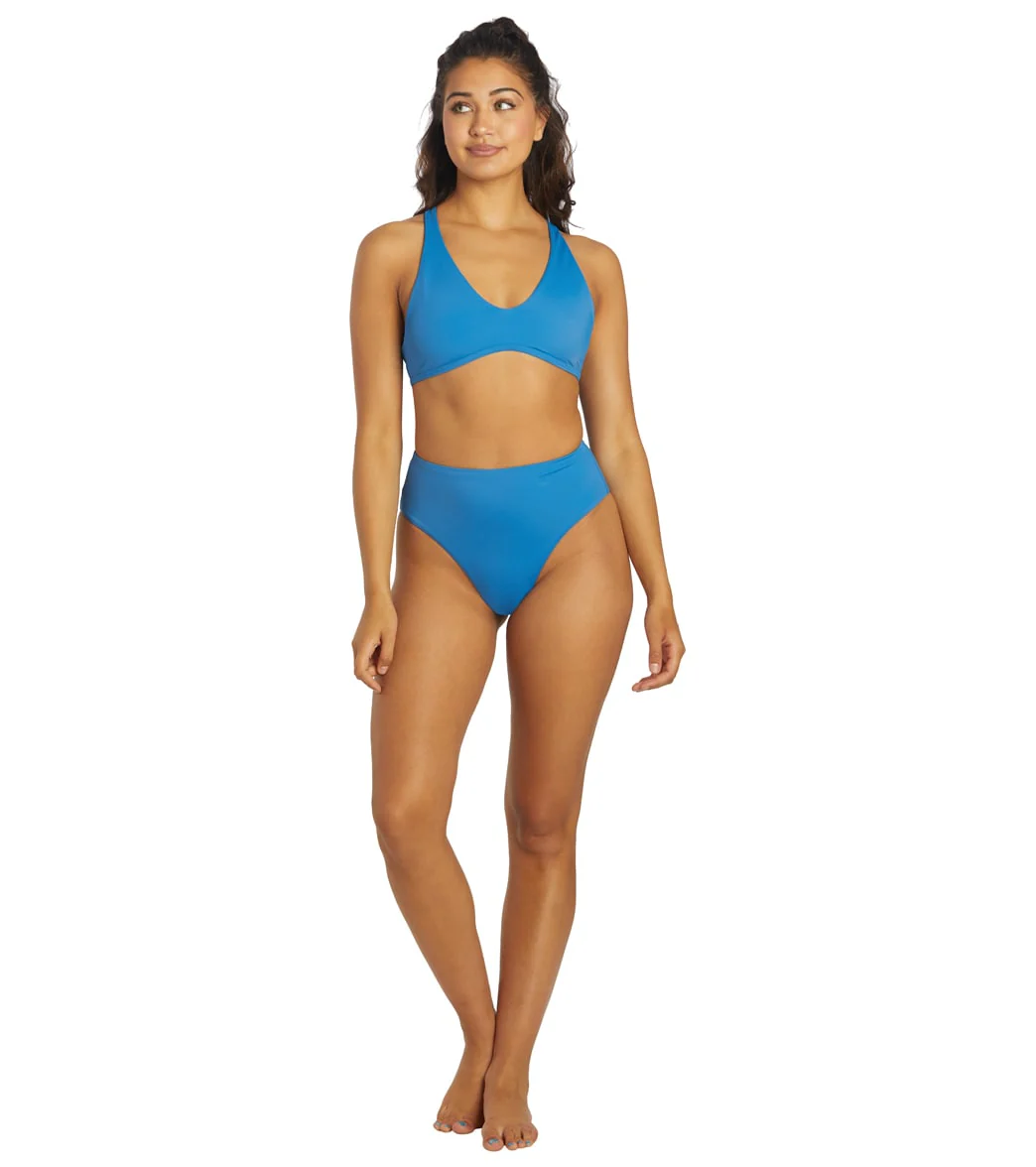 JOLYN Women's Aster Solid Racerback Bikini Top - Image 37
