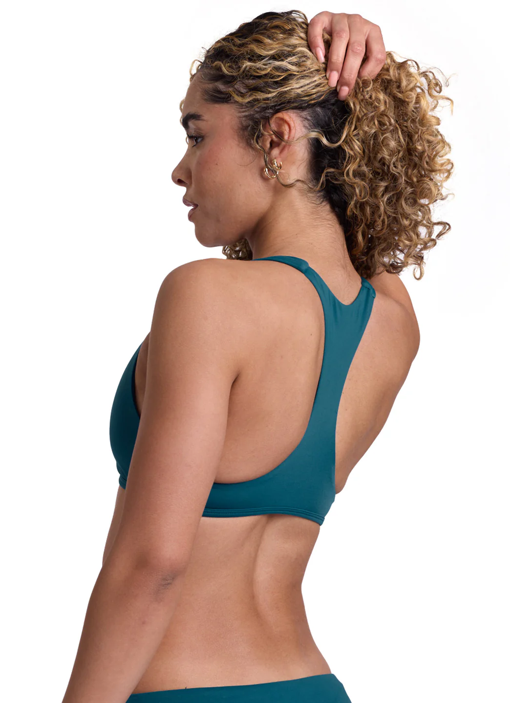 JOLYN Women's Aster Solid Racerback Bikini Top - Image 42