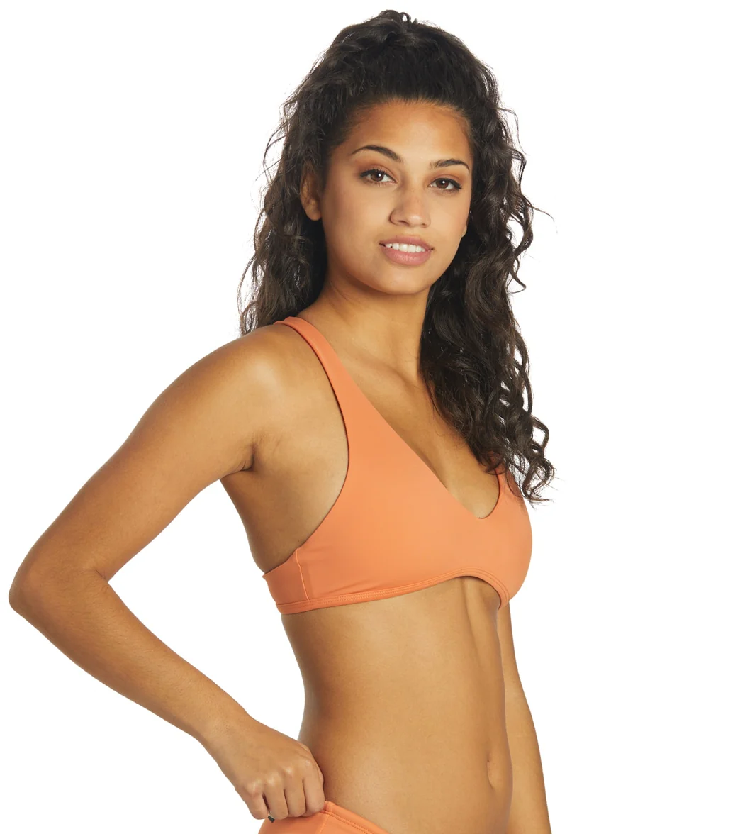 JOLYN Women's Aster Solid Racerback Bikini Top - Image 66