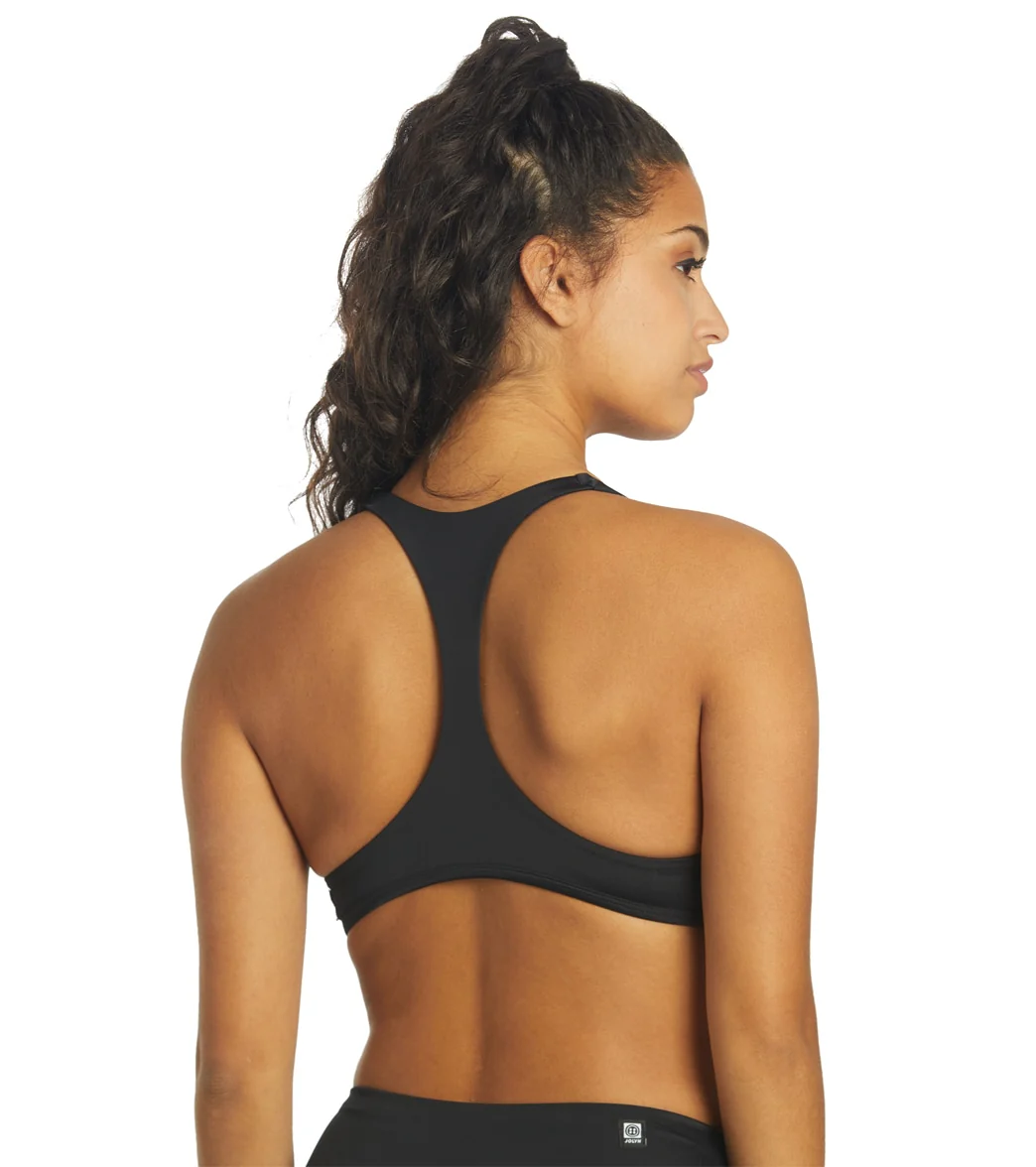 JOLYN Women's Aster Solid Racerback Bikini Top - Image 74