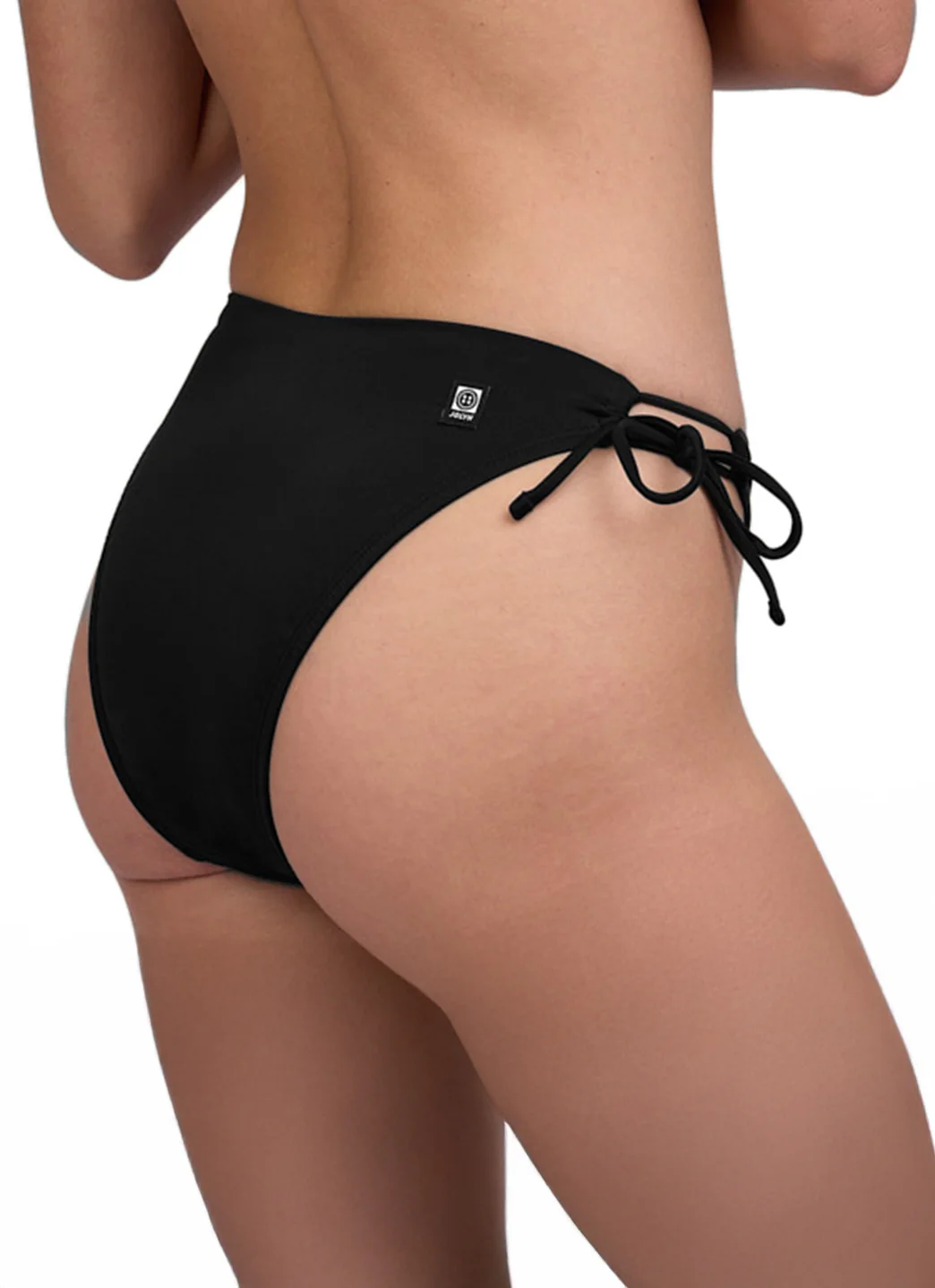 JOLYN Women's Bella Solid Tie Side Bikini Bottom - Image 18
