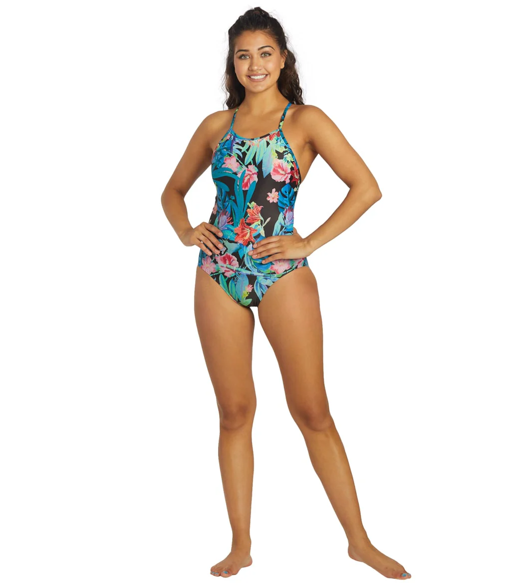 JOLYN Women's Belle Tropix One Piece Swimsuit - Image 4