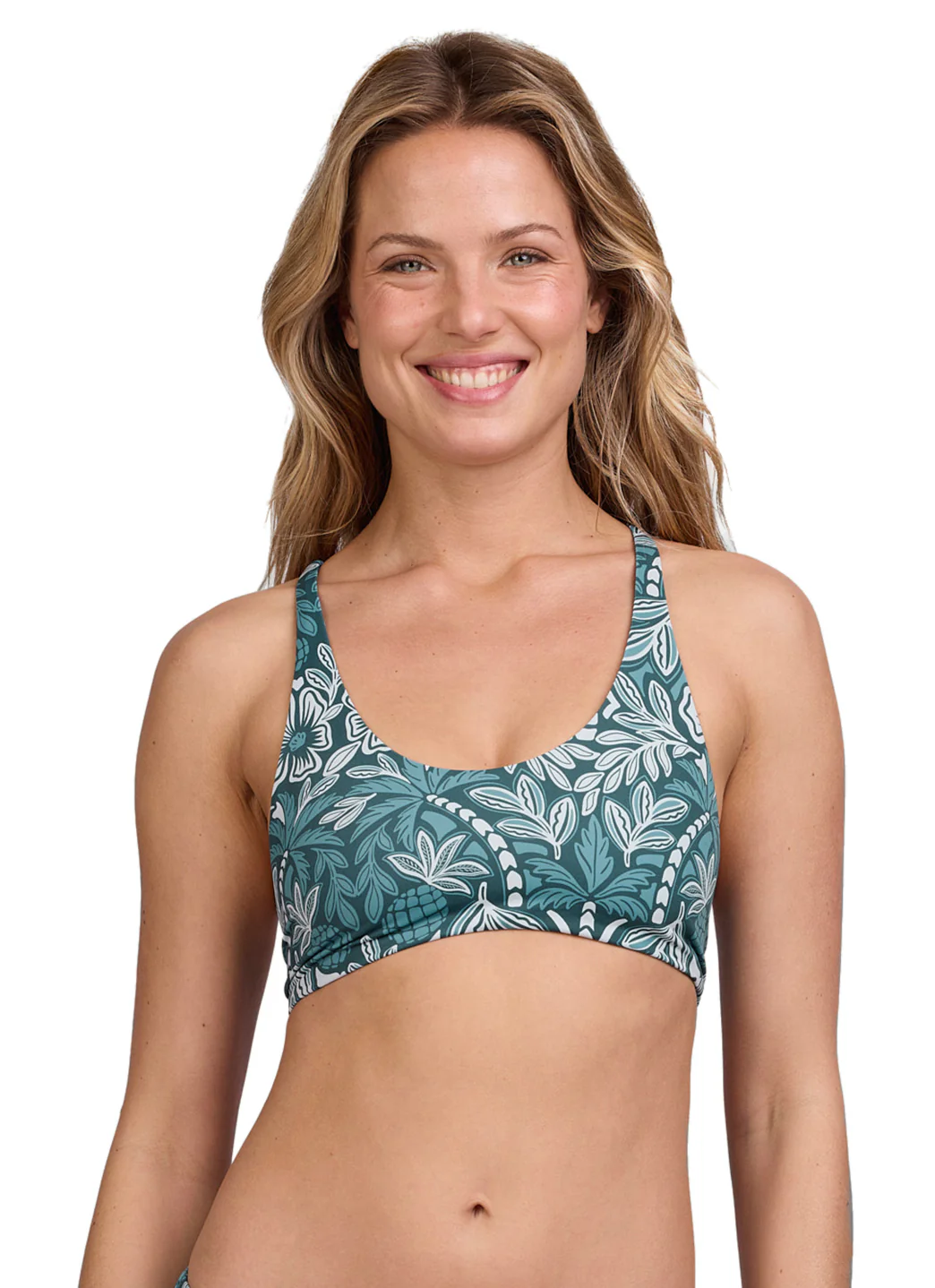 JOLYN Women's Blake Shorebreak Tie-Back Bikini Top - Image 2