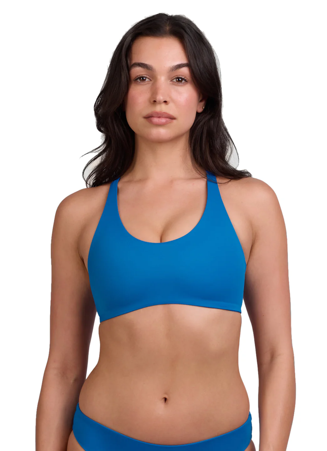 JOLYN Women's Blake Solid Tie-Back Bikini Top - Image 8