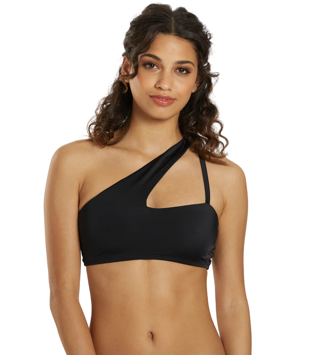 JOLYN Women's Bobbie Solid Adjustable Strap Bikini Top - Image 7