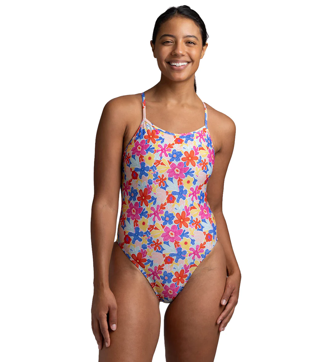 JOLYN Women's Brandon 2 Happy Flora One Piece Swimsuit - Image 5