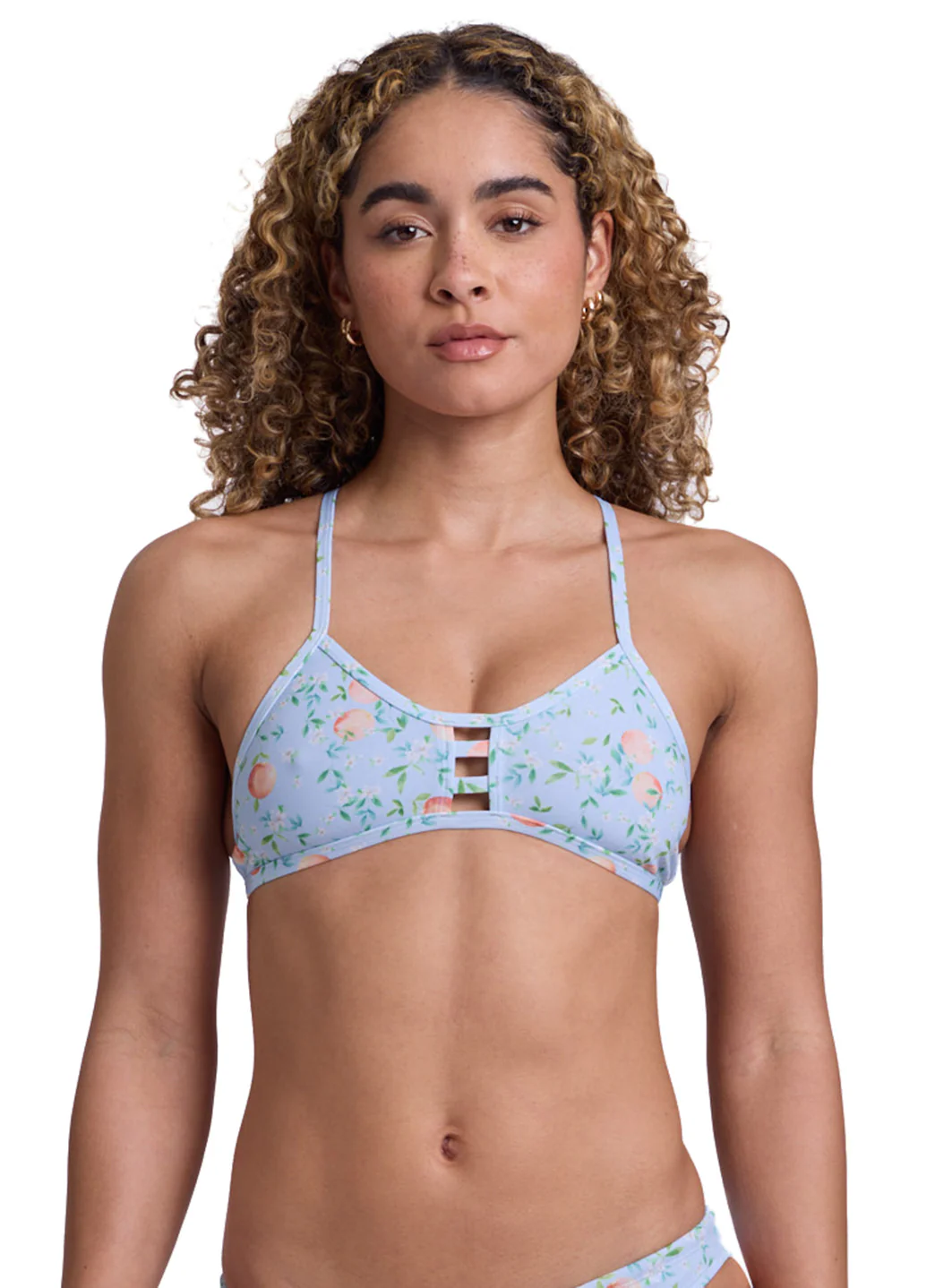 JOLYN Women's Clementine Tomcat Printed Bikini Top - Image 3