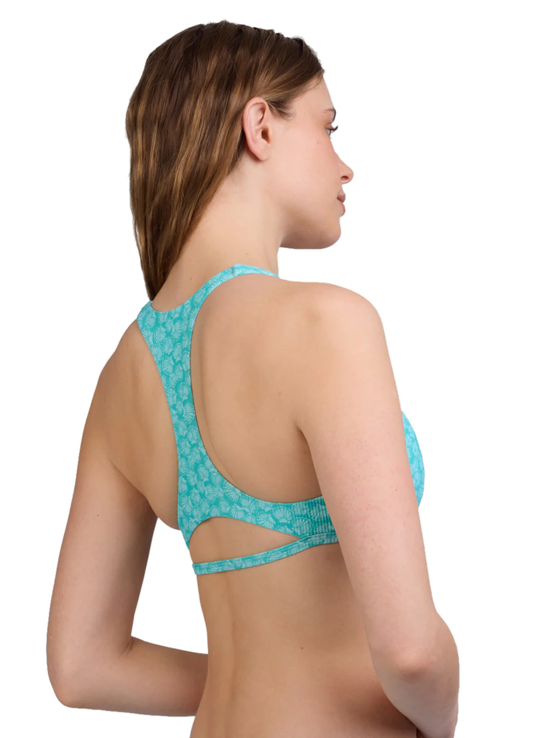 JOLYN Women's Doris Clamshell Racerback Bikini Top - Image 4