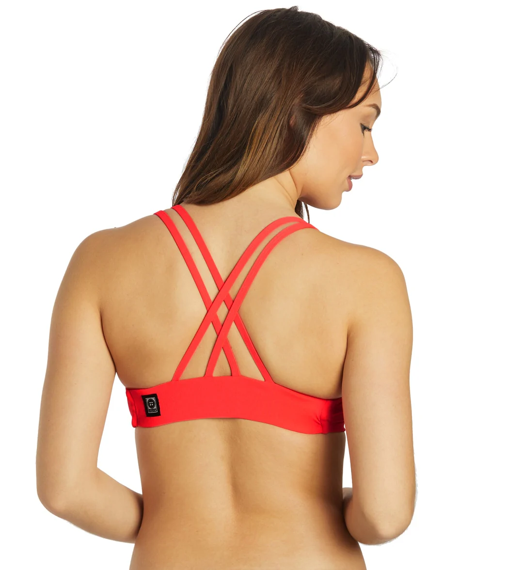 JOLYN Women's Fendrick Solid Bikini Top - Image 39
