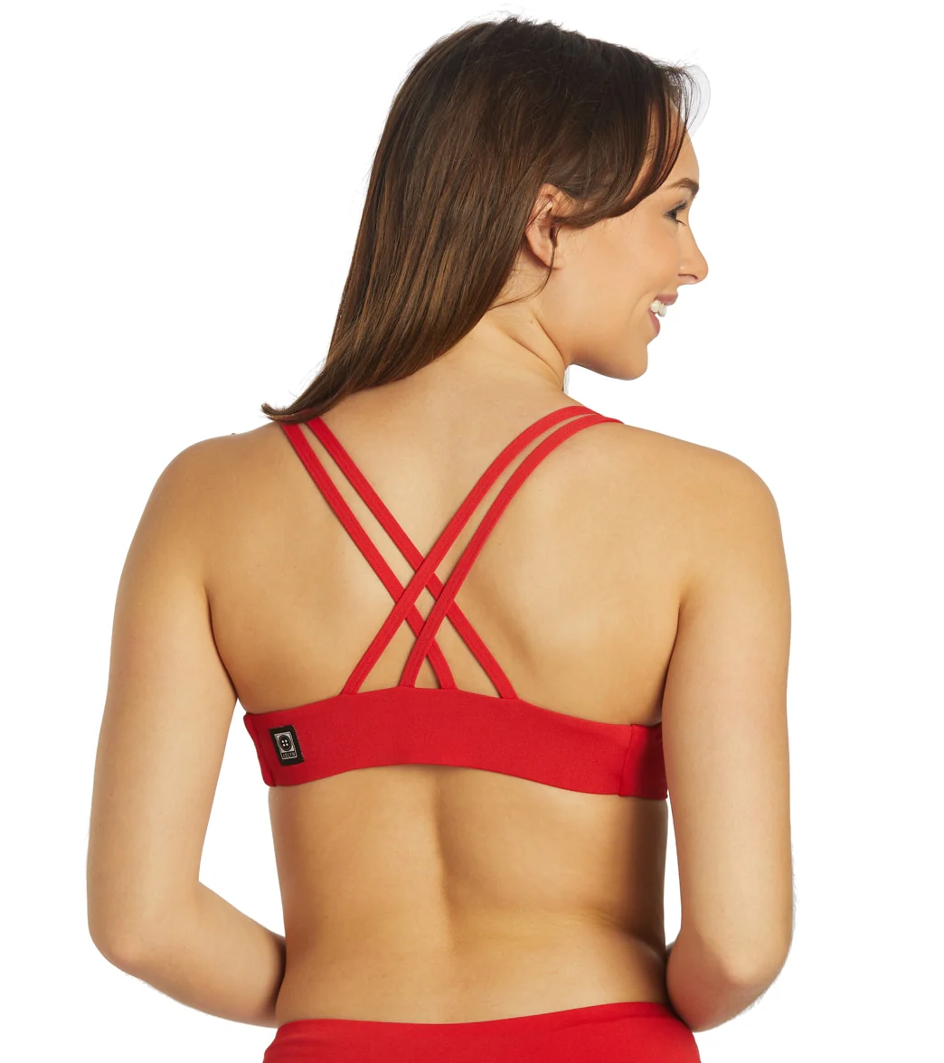 JOLYN Women's Fendrick Solid Bikini Top - Image 75