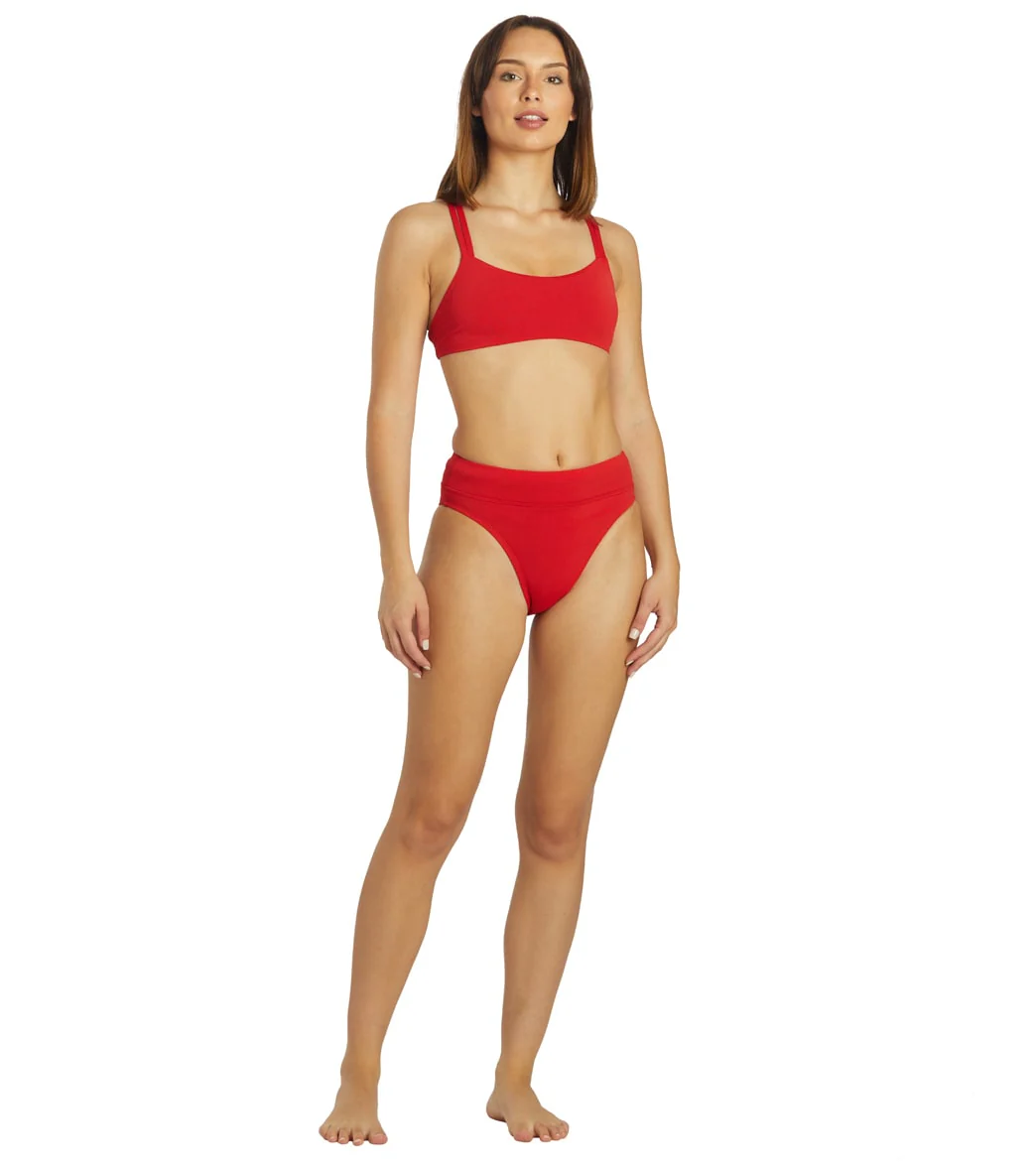 JOLYN Women's Fendrick Solid Bikini Top - Image 76