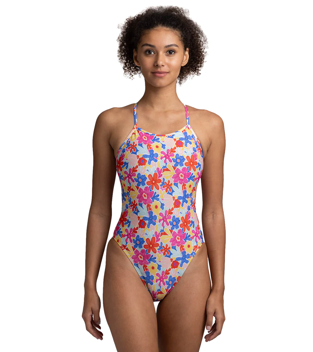 JOLYN Women's Jackson 4 Happy Flora One Piece Swimsuit - Image 6