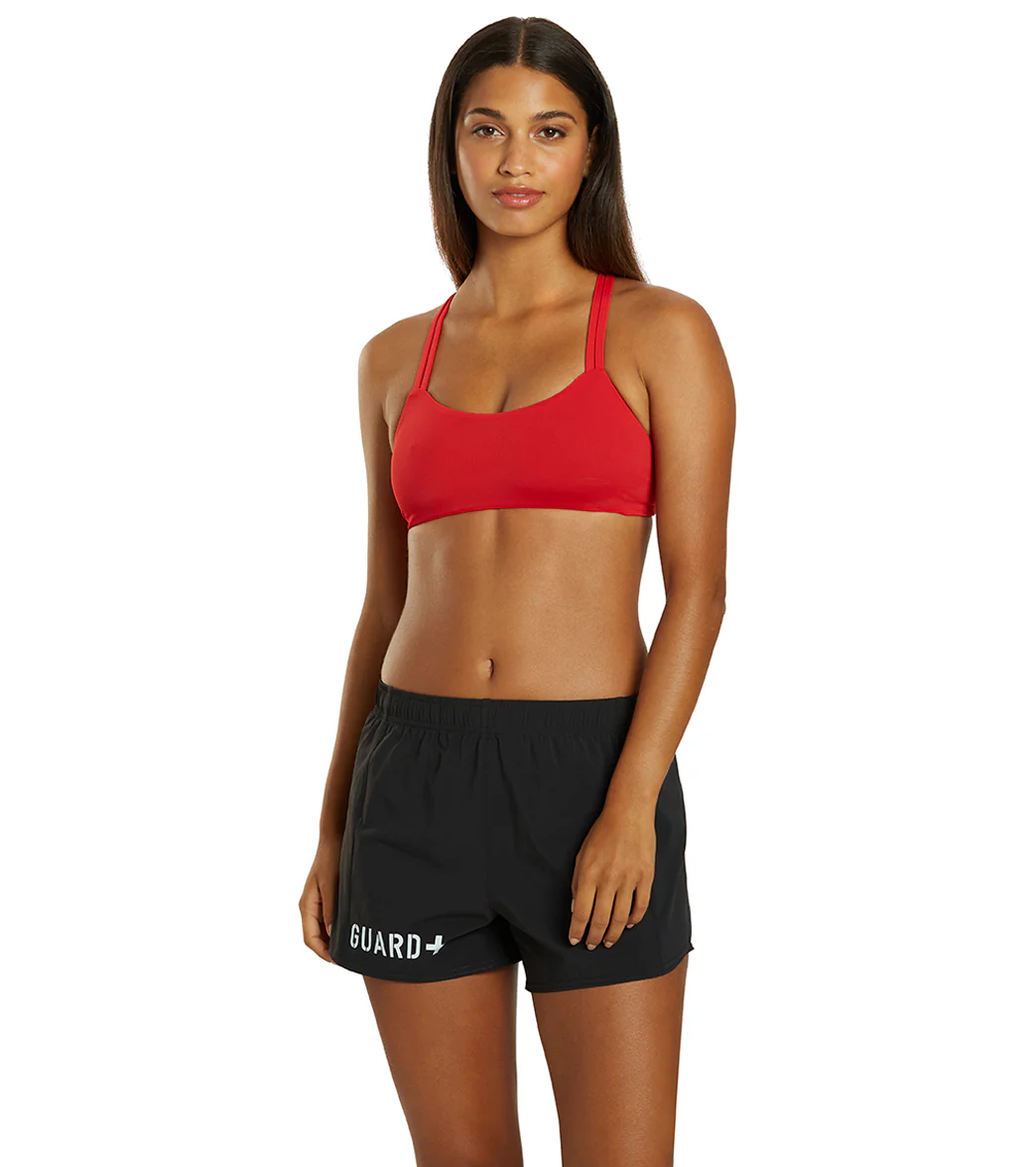 JOLYN Women's Janie 2.0 Lifeguard Logo Run Short - Image 13