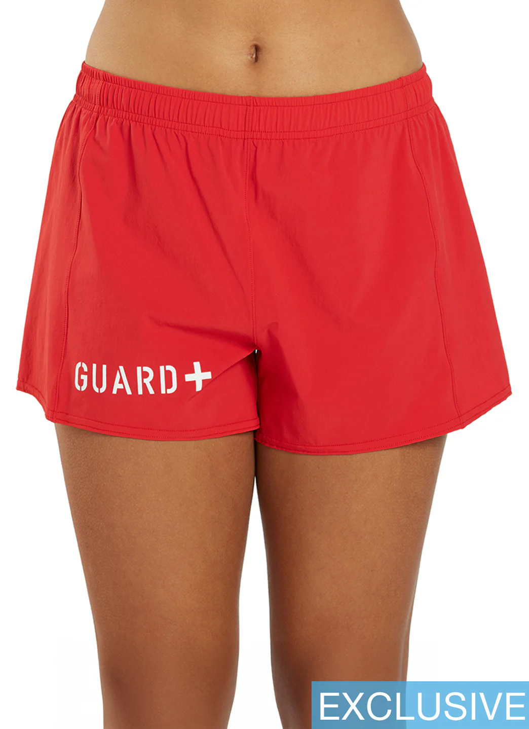 JOLYN Women's Janie Lifeguard Logo Run Short