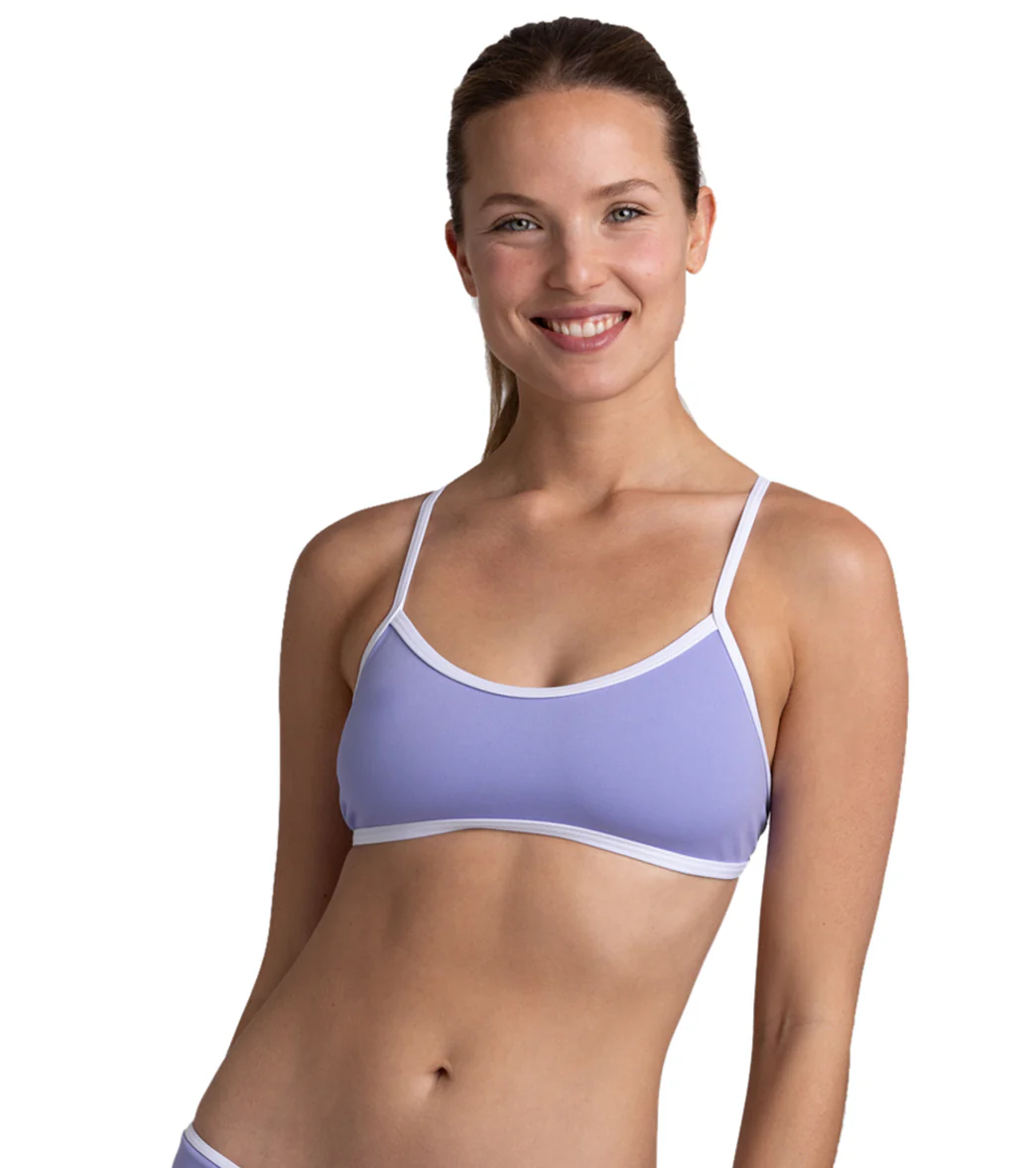 JOLYN Women's Jocelyn Contrast Bikini Top - Image 65