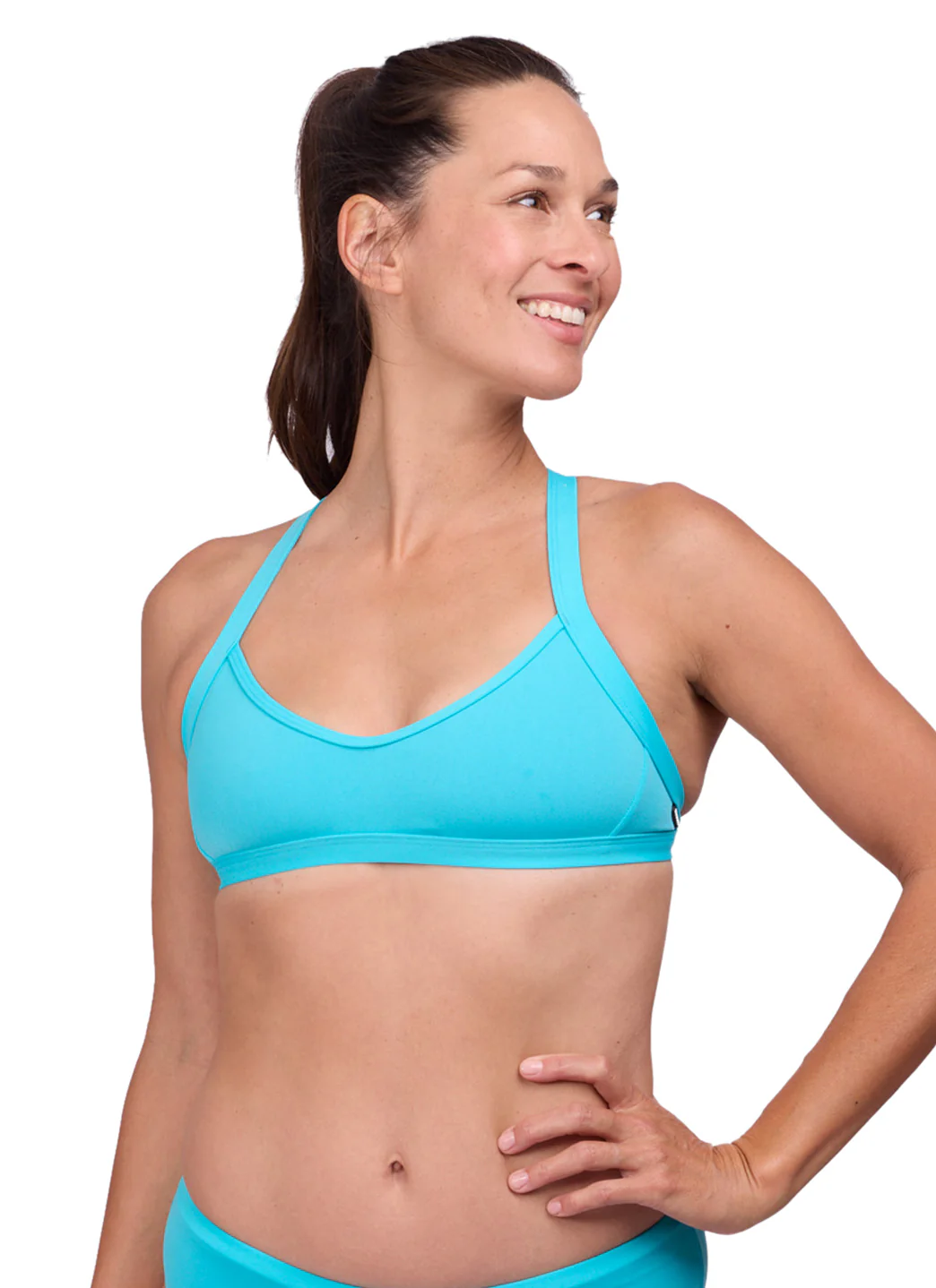 JOLYN Women's Kathleen Solid Bikini Top - Image 20