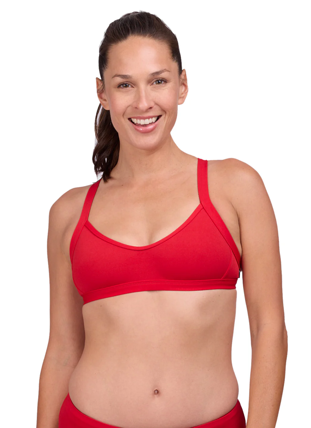 JOLYN Women's Kathleen Solid Bikini Top - Image 24