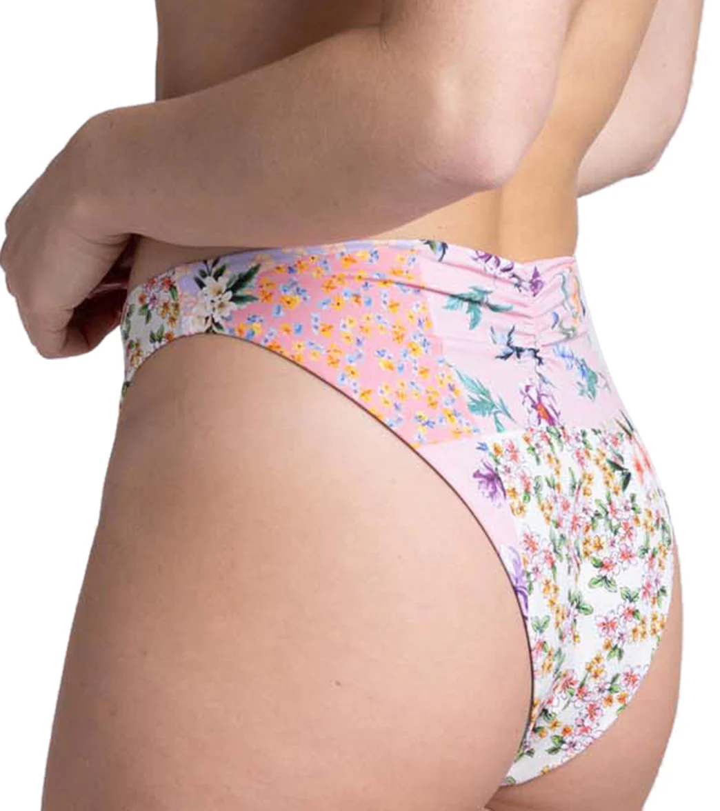 JOLYN Women's Mandy Cottage Patch Cinch Detail French Cut Bikini Bottom - Image 2