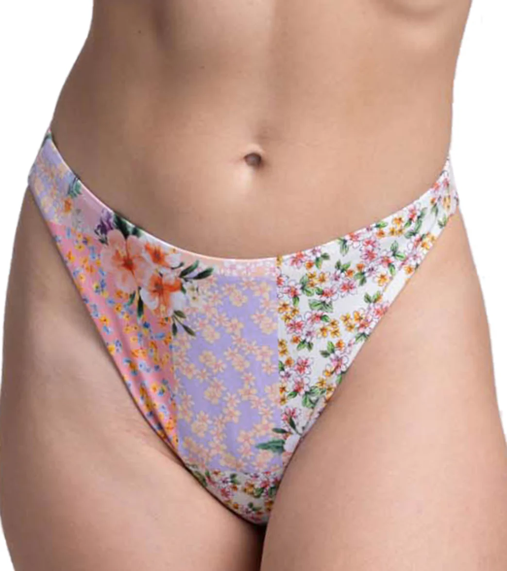 JOLYN Women's Mandy Cottage Patch Cinch Detail French Cut Bikini Bottom - Image 8