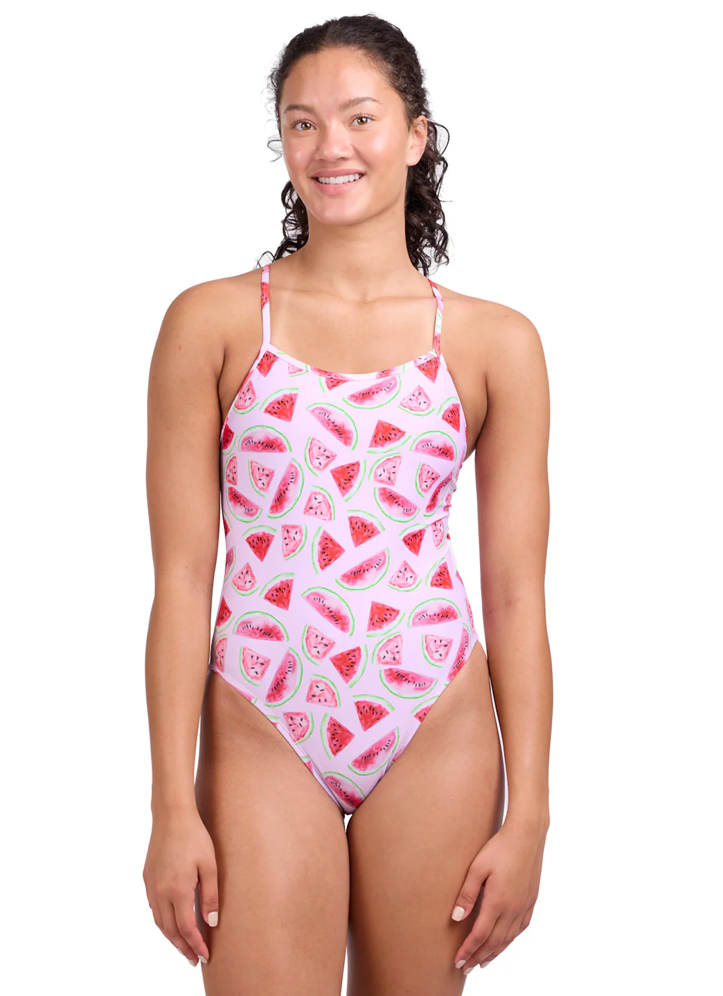 JOLYN Women's Melon Crush Perry One Piece Swimsuit - Image 3