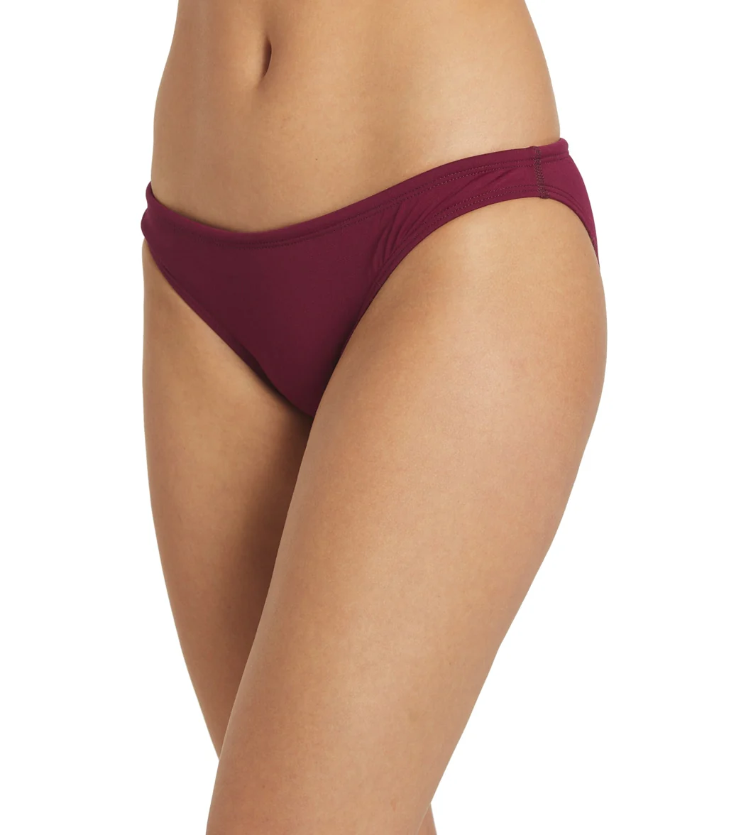 JOLYN Women's Midl Solid Bikini Bottom - Image 49