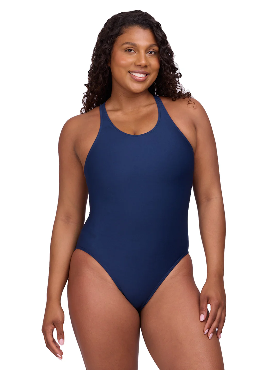 JOLYN Women's Nancy Solid One Piece Swimsuit - Image 2