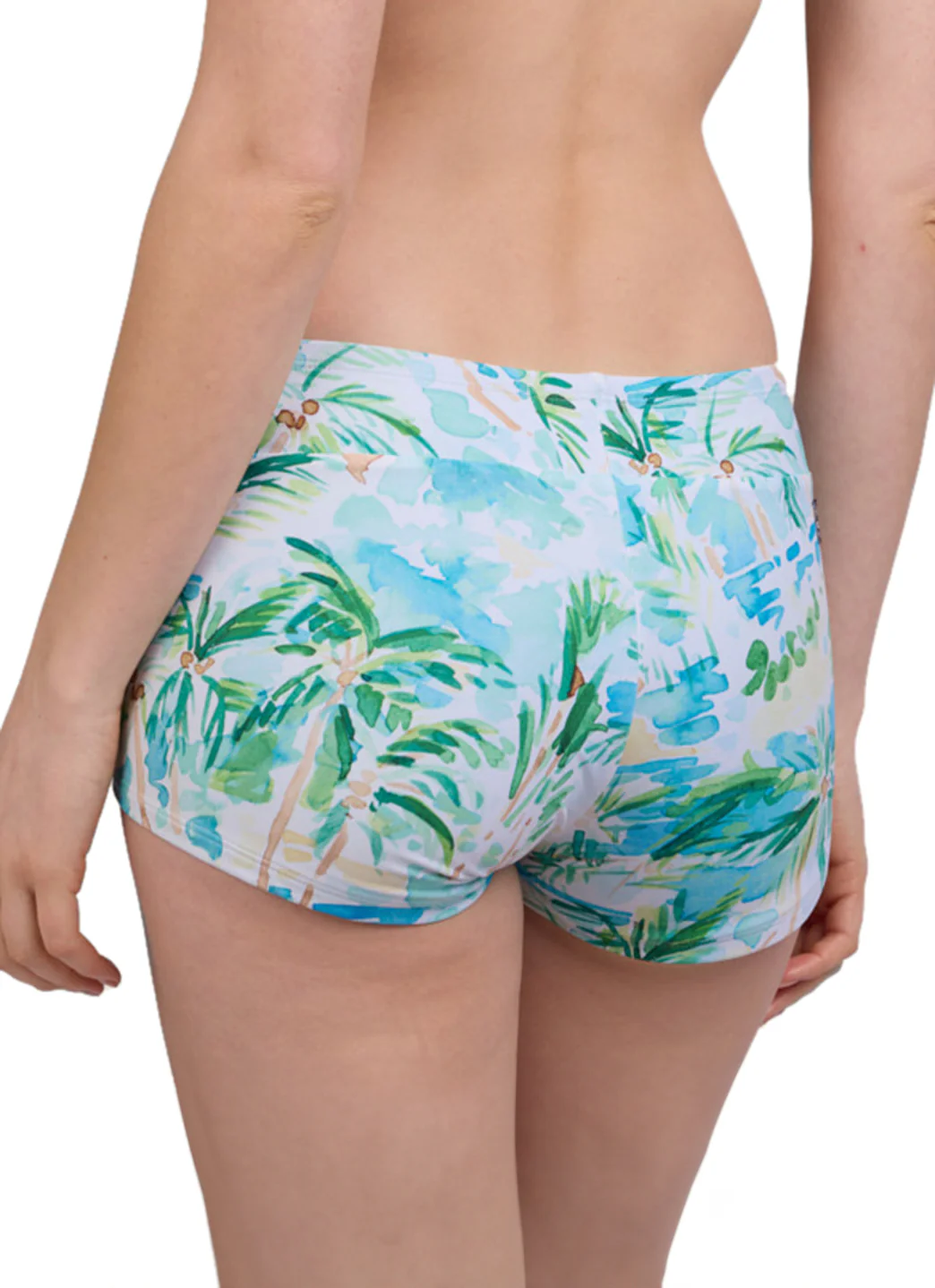 JOLYN Women's Piha Cocopalm Boyshort Swim Short - Image 6