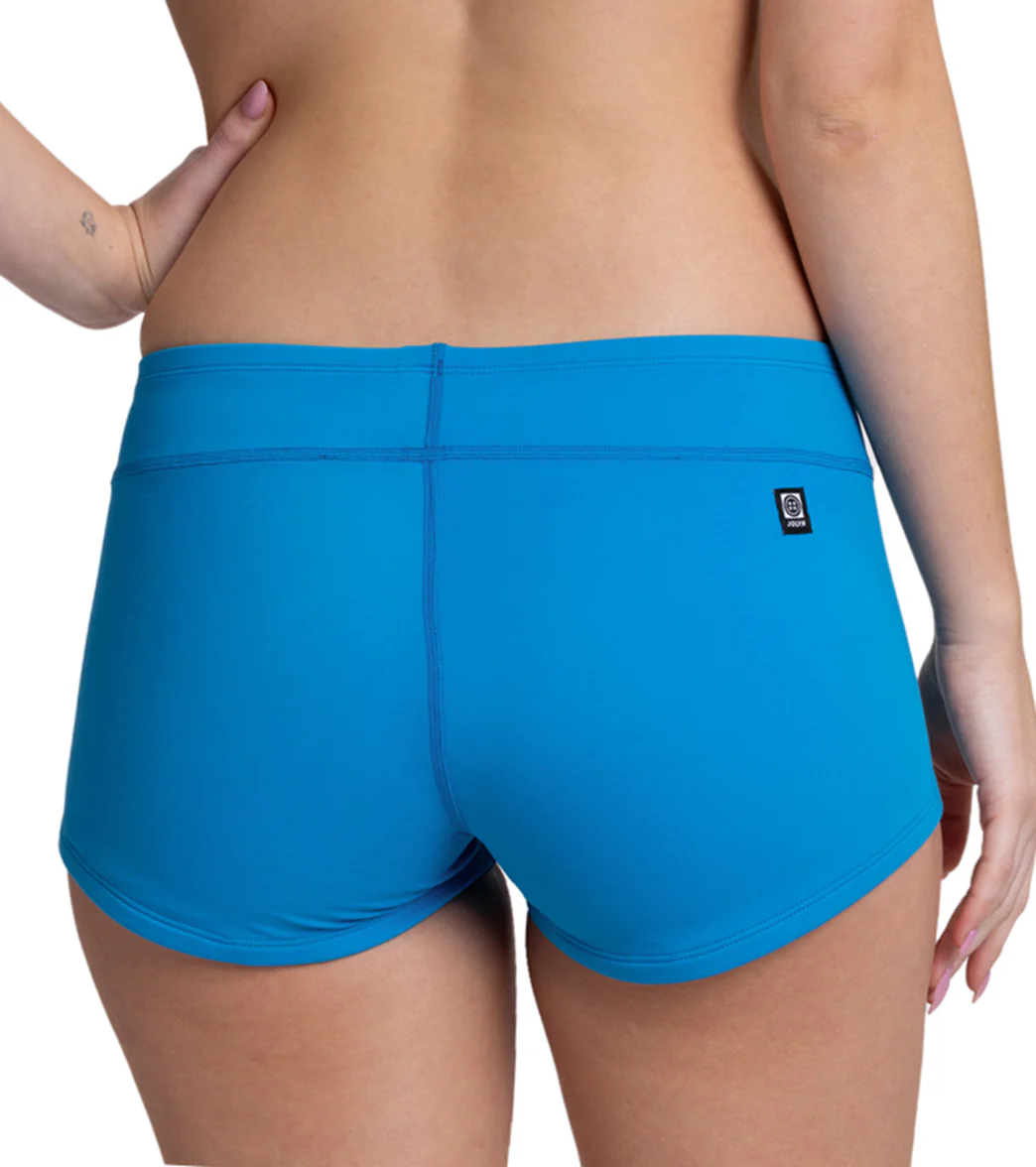 JOLYN Women's Piha Solid Boyshort Swim Short - Image 41
