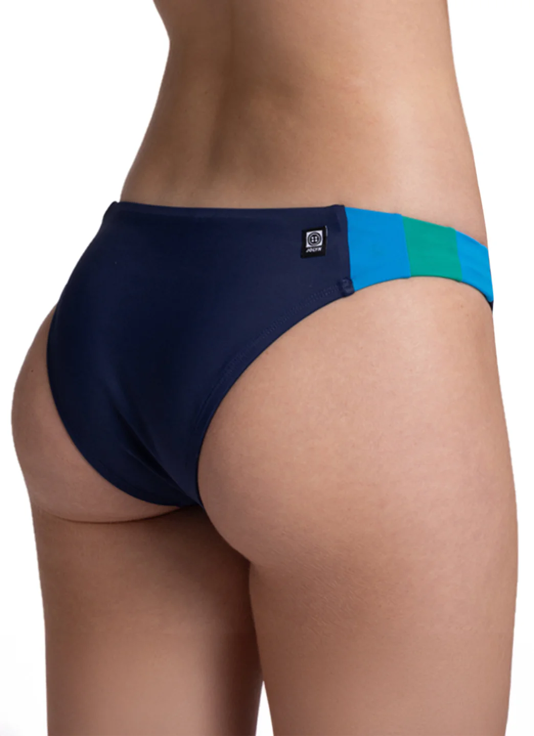 JOLYN Women's Piper Contrast French Cut Bikini Bottom - Image 9