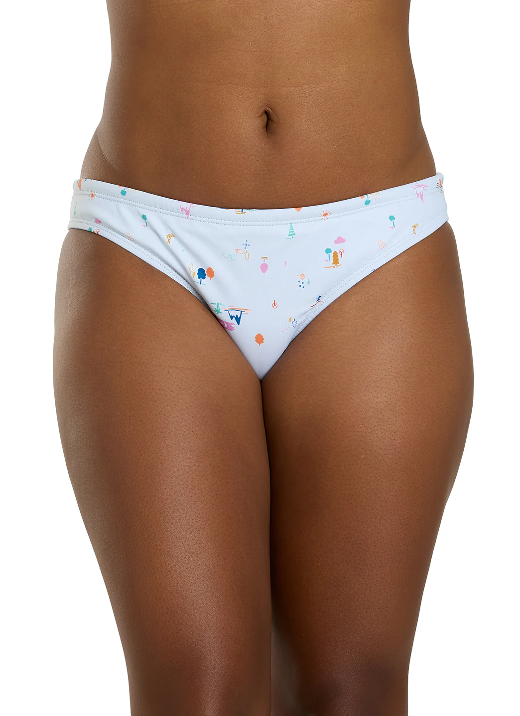 JOLYN Women's Printed Andy Bikini Bottom - Image 50