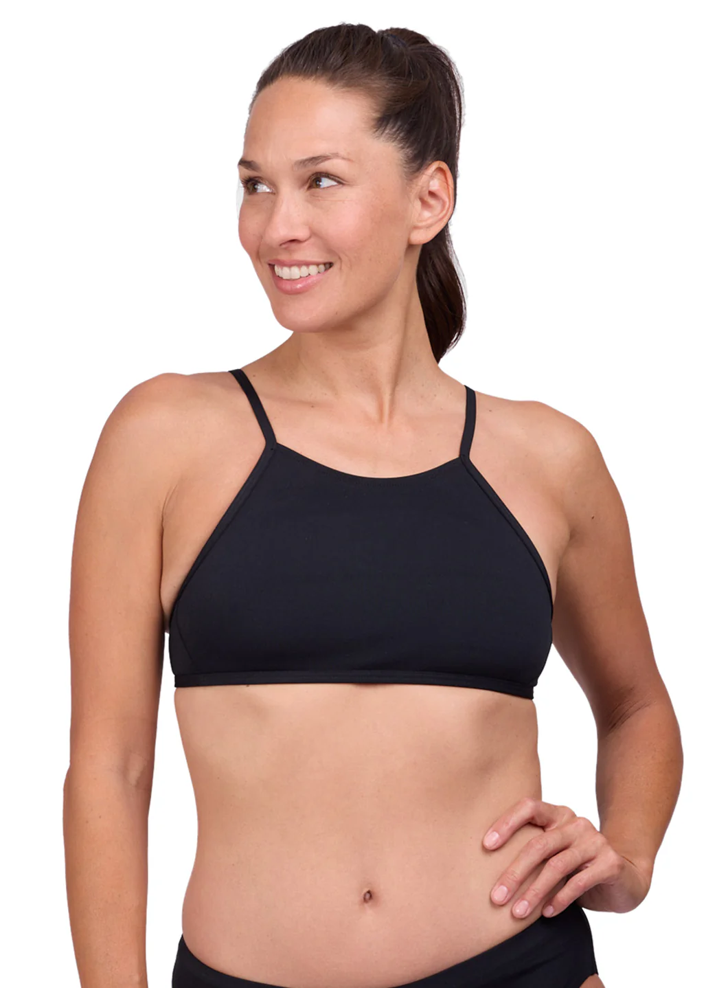 JOLYN Women's Ruth Solid Bikini Top - Image 34