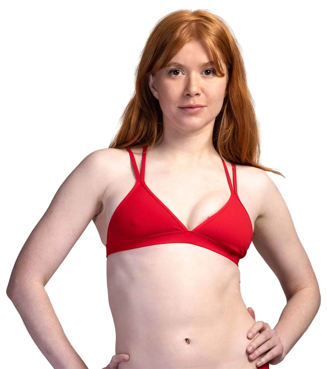 JOLYN Women's Shara Solid Bikini Top - Image 17