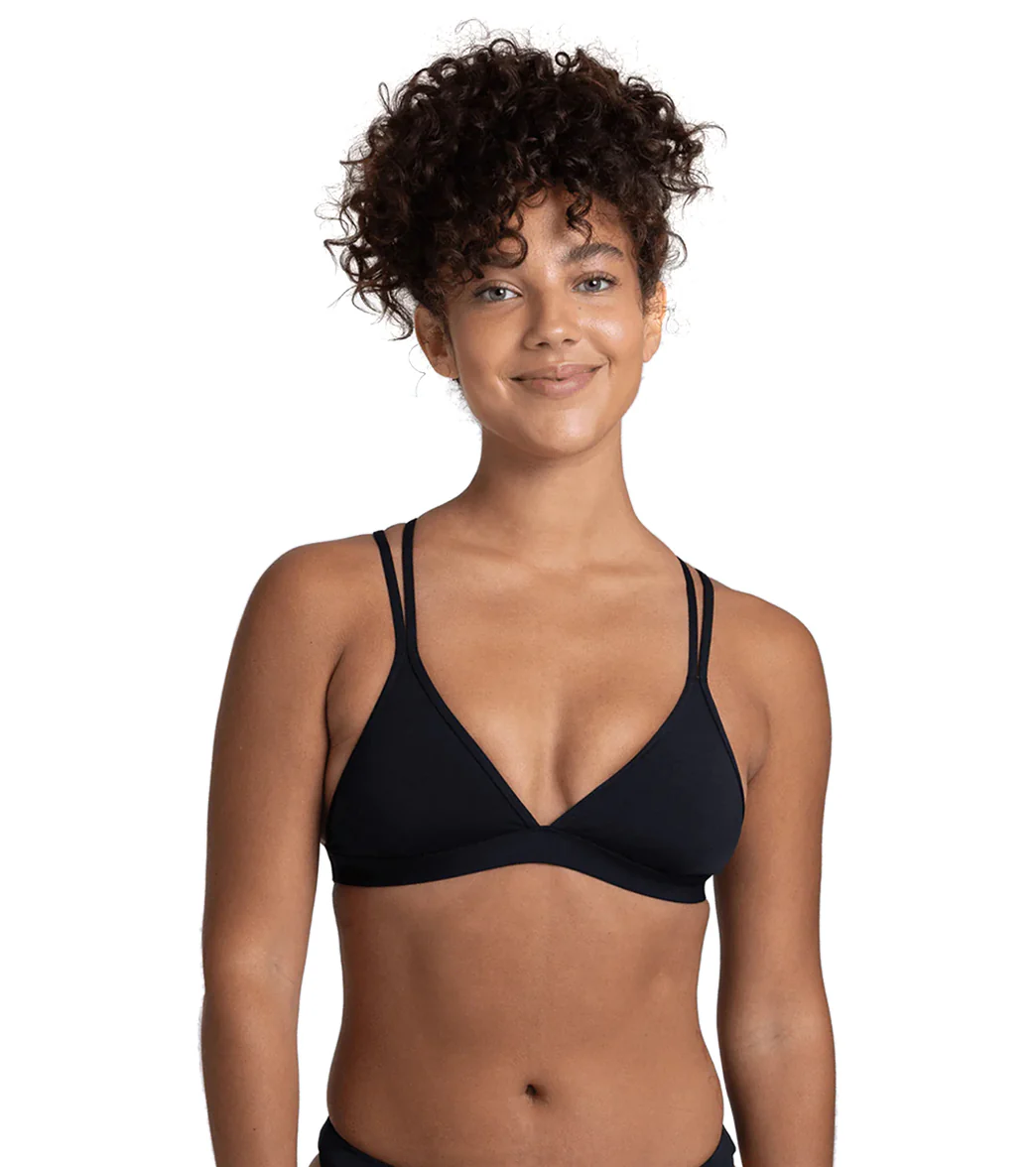 JOLYN Women's Shara Solid Bikini Top - Image 2