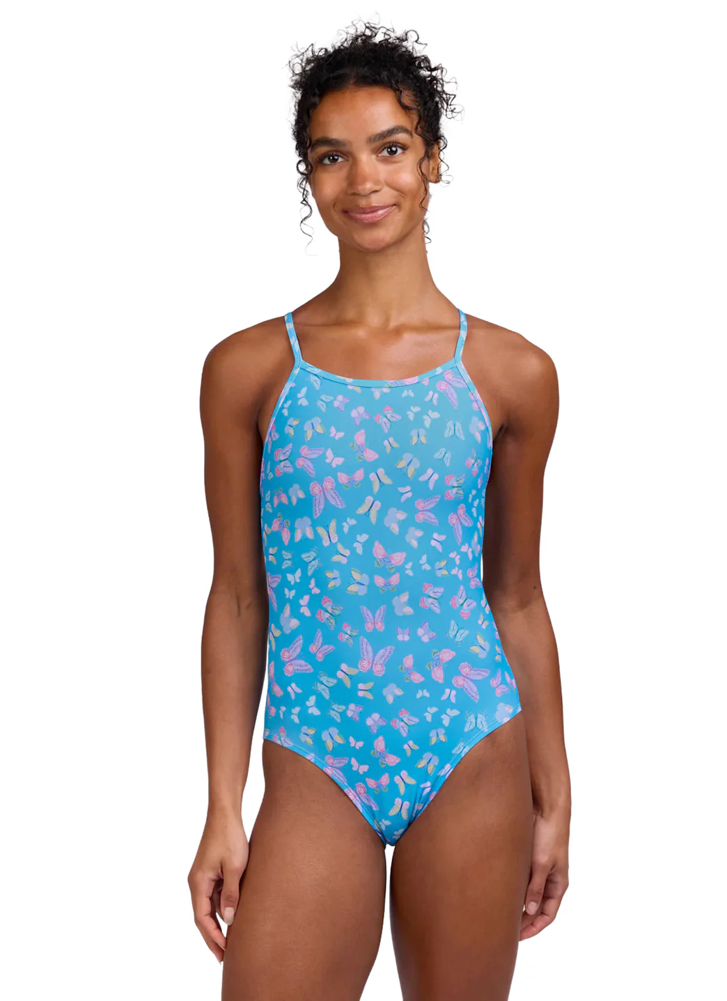 JOLYN Women's Tabitha Butterflies One Piece Swimsuit