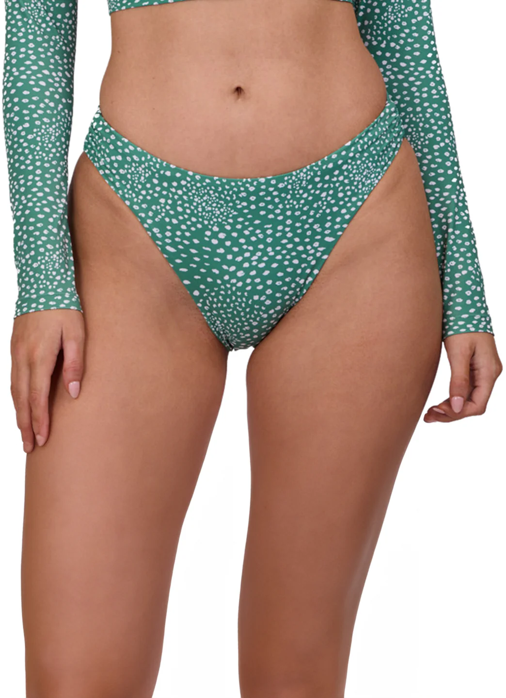 JOLYN Women's Tidal Wave Olivia French Cut Bikini Bottom - Image 3