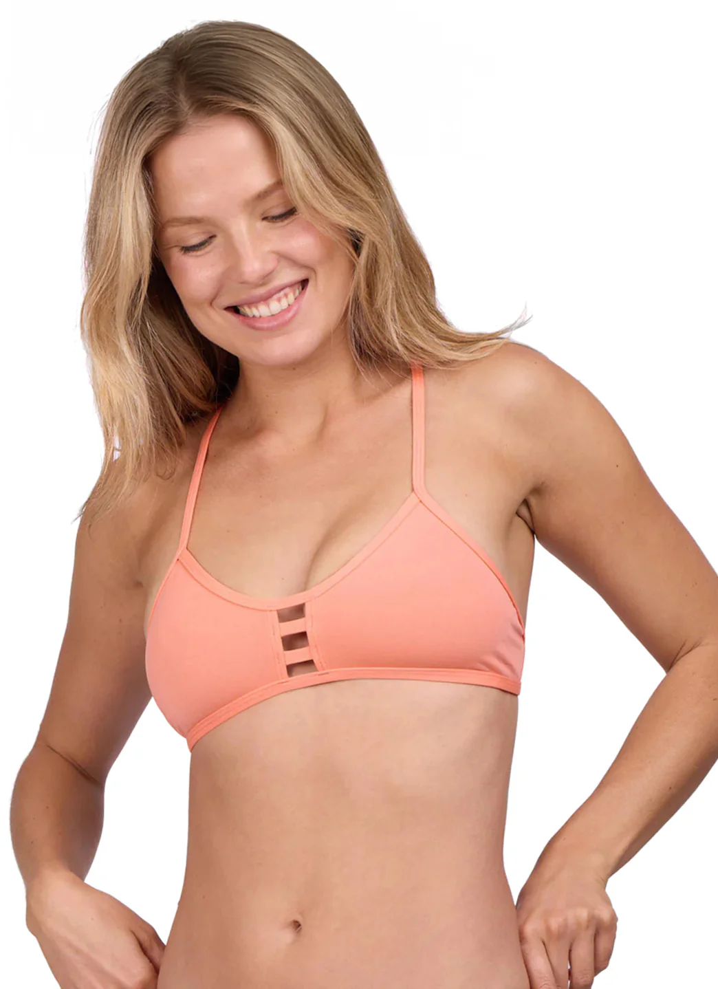 JOLYN Women's Tomcat Solid Bikini Top - Image 138