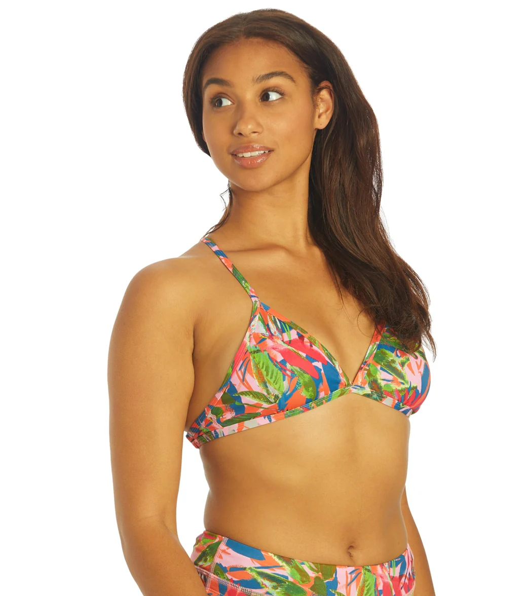 JOLYN Women's Triangle Retreat Bikini Top - Image 2