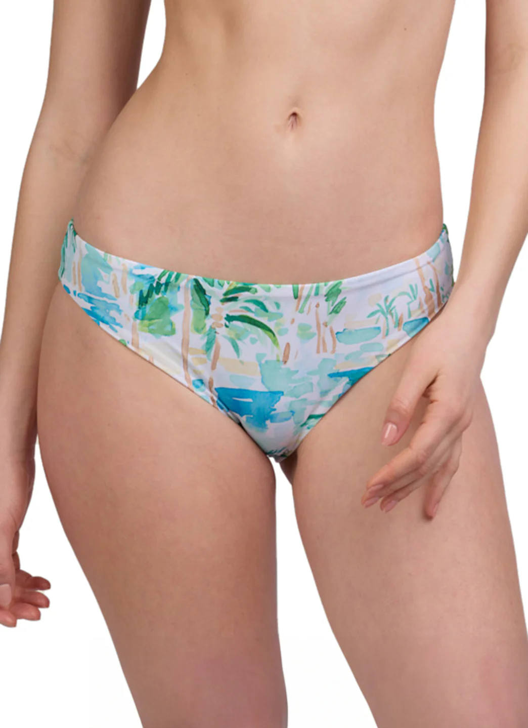 JOLYN Women's Valle Cocopalm Moderate Bikini Bottom - Image 3